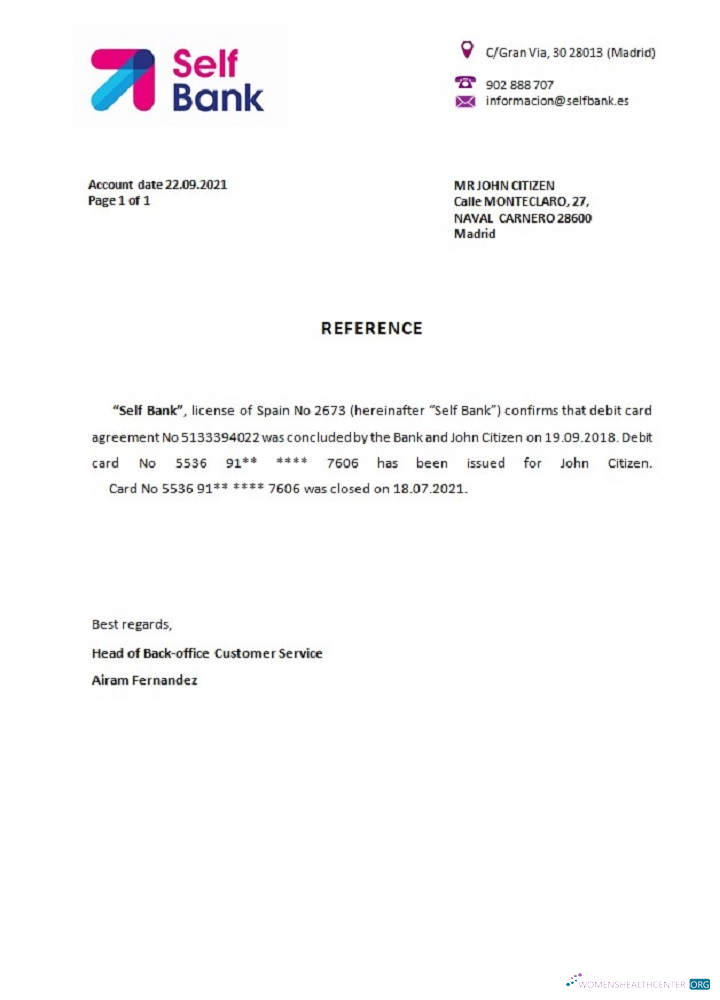 Download Spain Self bank closure reference Photoshop template